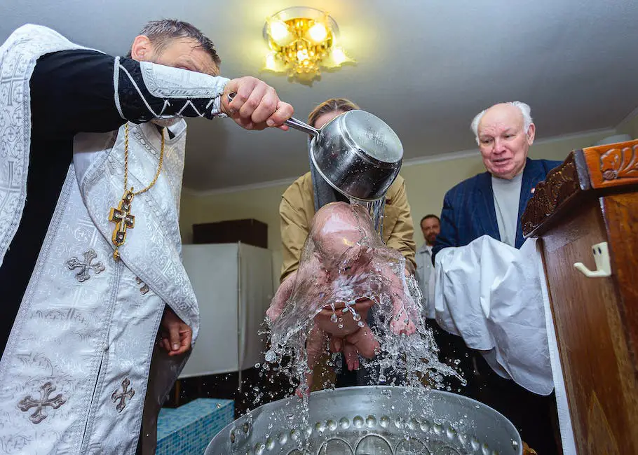 Baptism, death to the old, rising anew in Christ